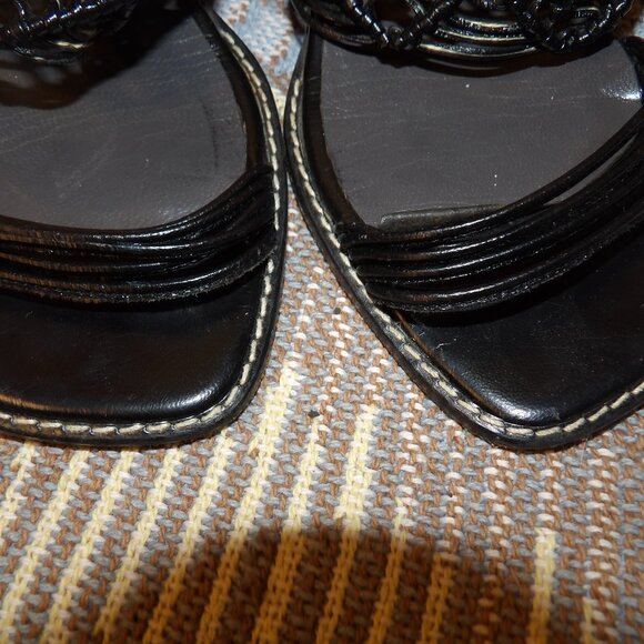 Stuart Weitzman Slide On Sandals Abt Sz 7 - Picture 4 of 9